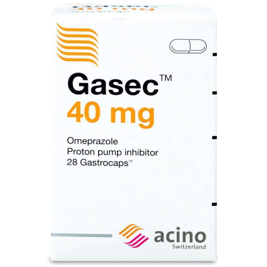 Picture of Gasec 40 mg gastrocap OP 28 Acino SA 3